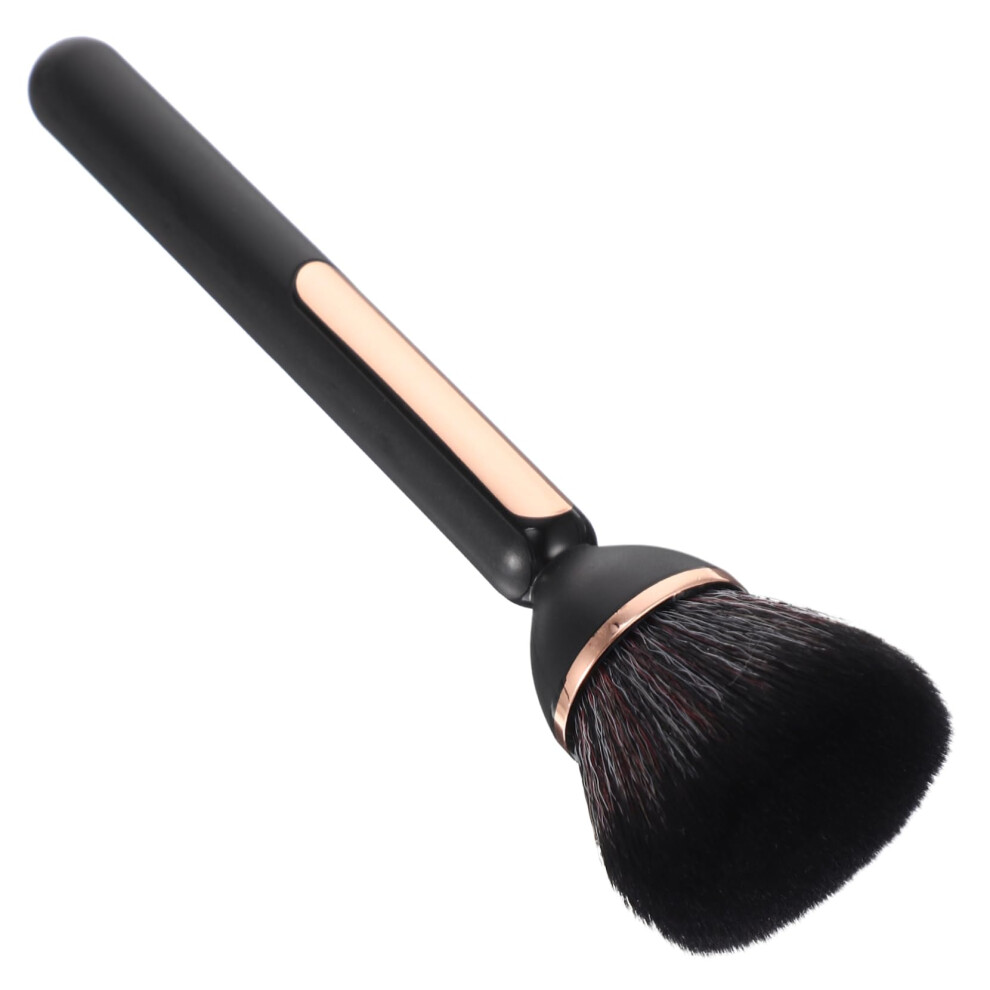 2 in 1 Refillable Powder Makeup Brush and Nail Dust Cleaning Brush with Soft Bristles