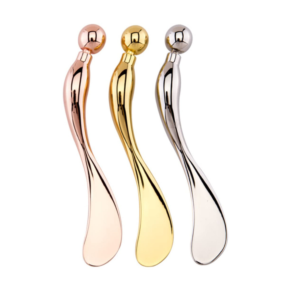 Cream Eye Applicator Zinc Alloy Eye Massage Spoon For Precise Application And Gentle Eye Care