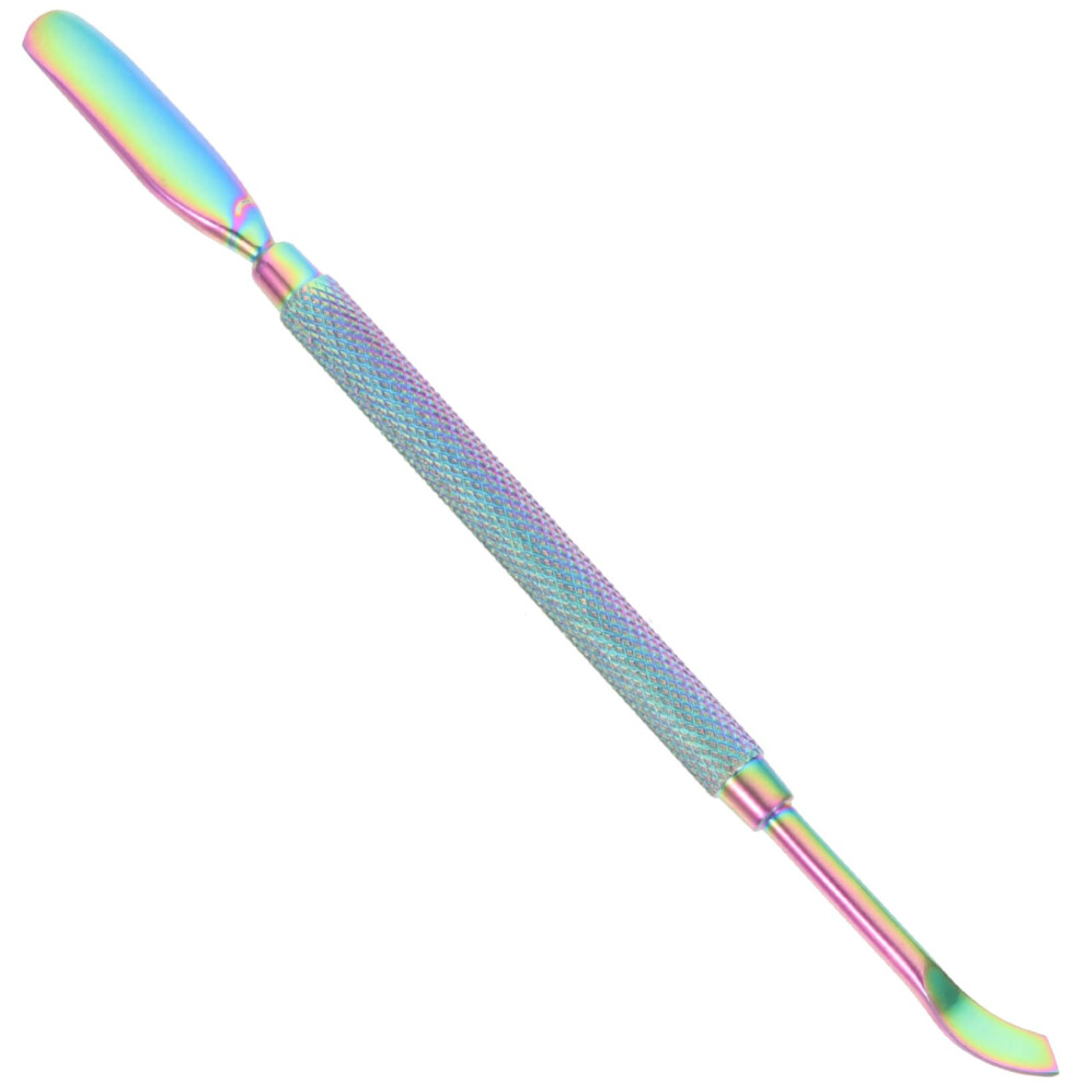 Professional Cuticle Pusher and Nail Cleaning Tool, DualEnded 2 in 1 Manicure for Salon and Home
