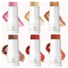 Contour Stick Waterproof LongLasting Cream Makeup, Easy Blend Face Sculpting Highlighter, 6 Shades