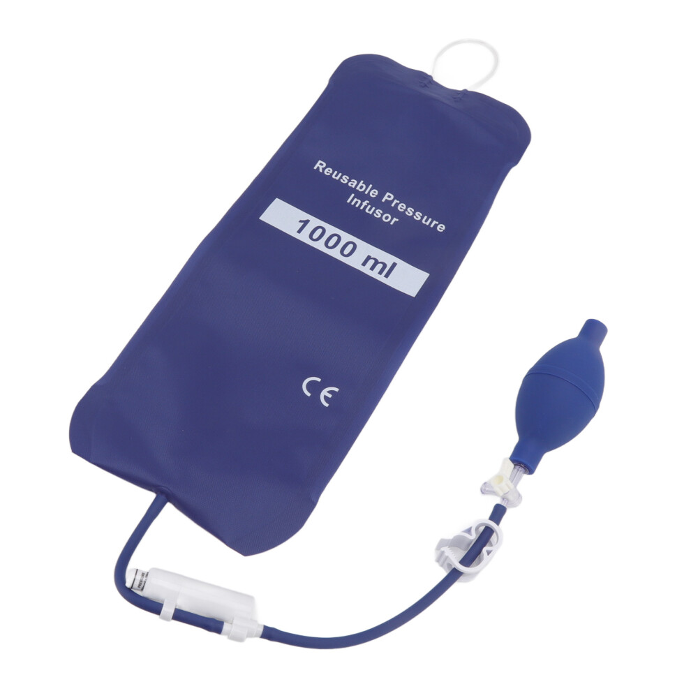 1000ml TPU Pressure Infusion Bag, Reusable, Airtight, Emergency Use