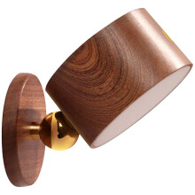 Stepless Dimmable Touch Control Lamp, Portable Night Light with Built-In Rechargeable Battery, 360 Rotatable Magnetic Wall Sconce for Reading,