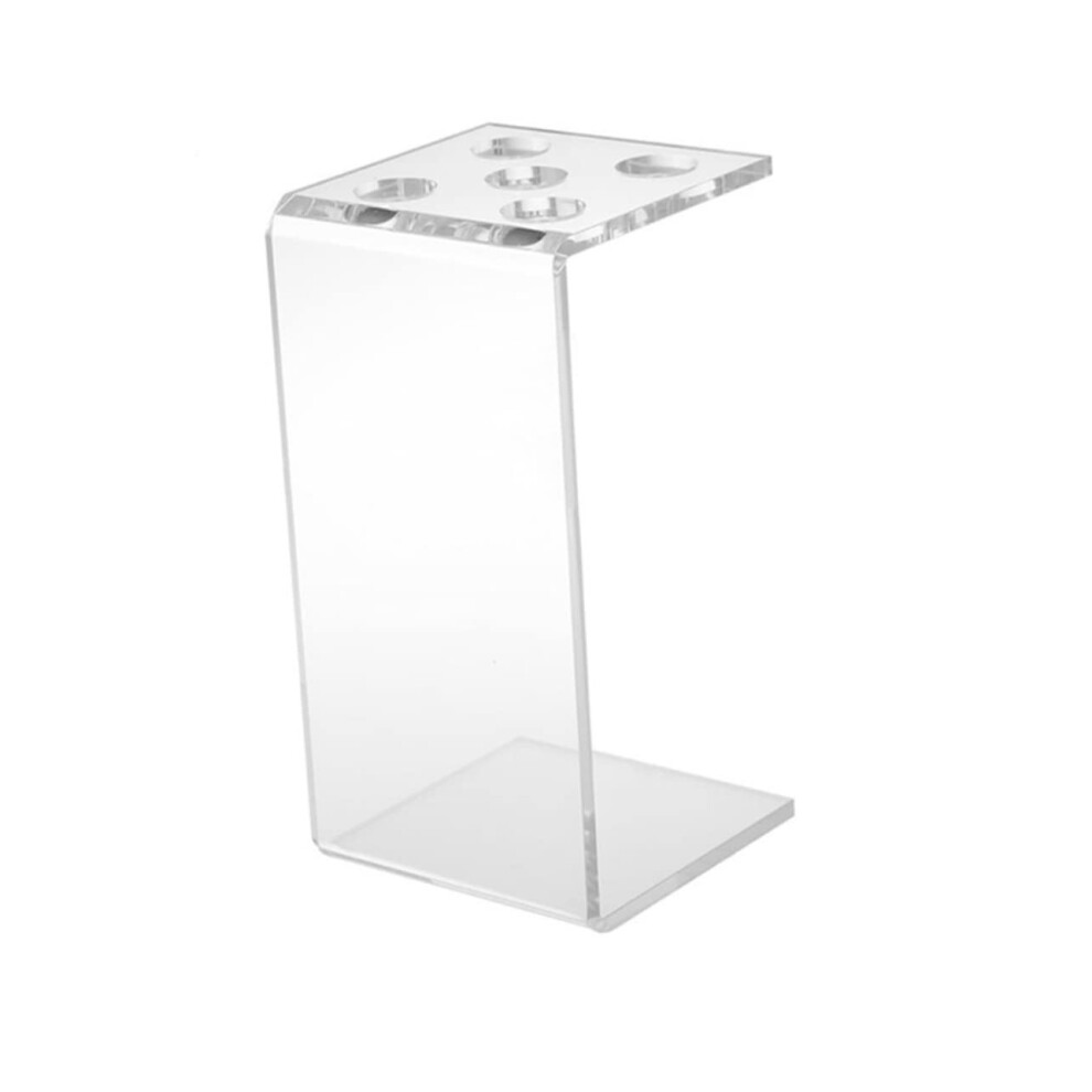 Hair Scissors Holder Acrylic Hairdressing Scissor Stand for Salon Organized Tool Storage