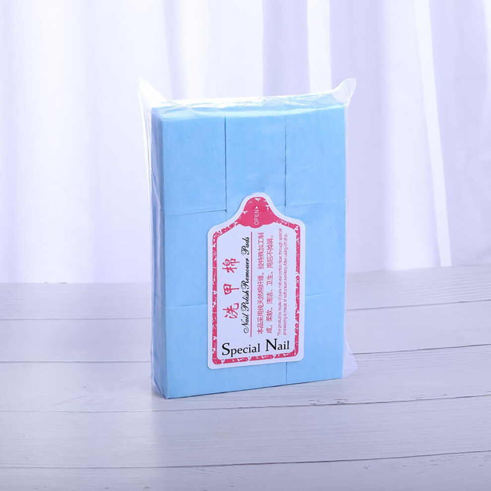 Lint  Nail Wipes 600pcs Super Absorbent Cotton Pads for Gel Polish Removal and Eyelash Extensions