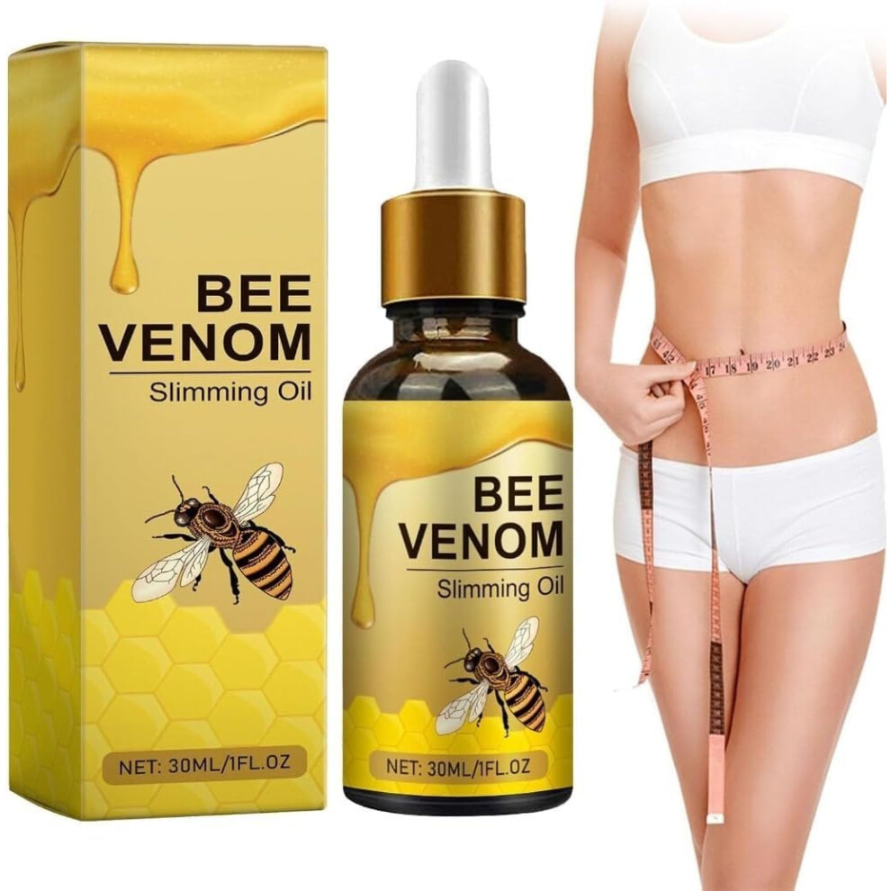 Bee Venom Serum and Slimming Oil Dual Pack for Firming Skin and AntiAging Body Care