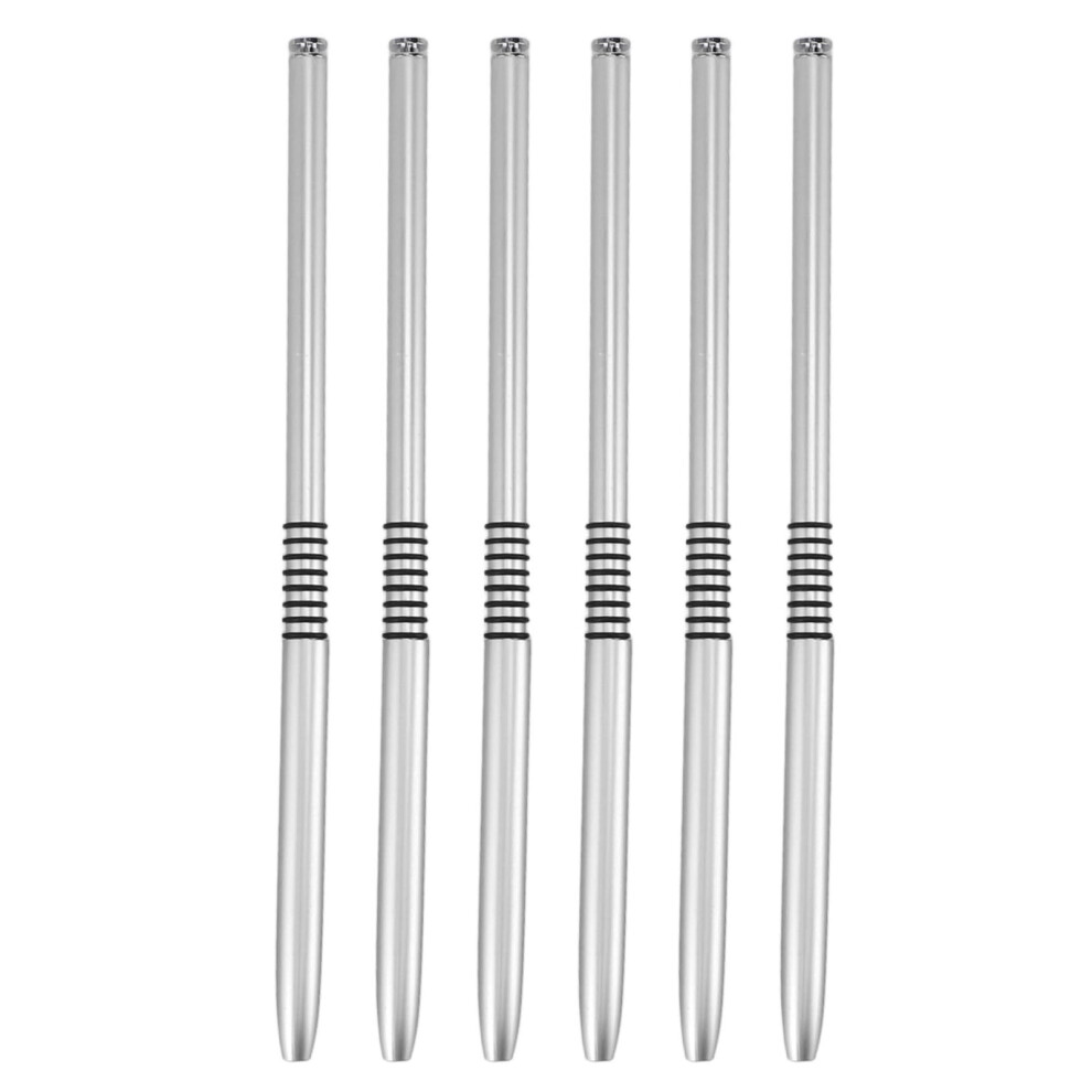 6PCS Ultrathin Nail Art Brush Set with Lid, Precision Liner Brushes for Gel Polish and Fine Detailing