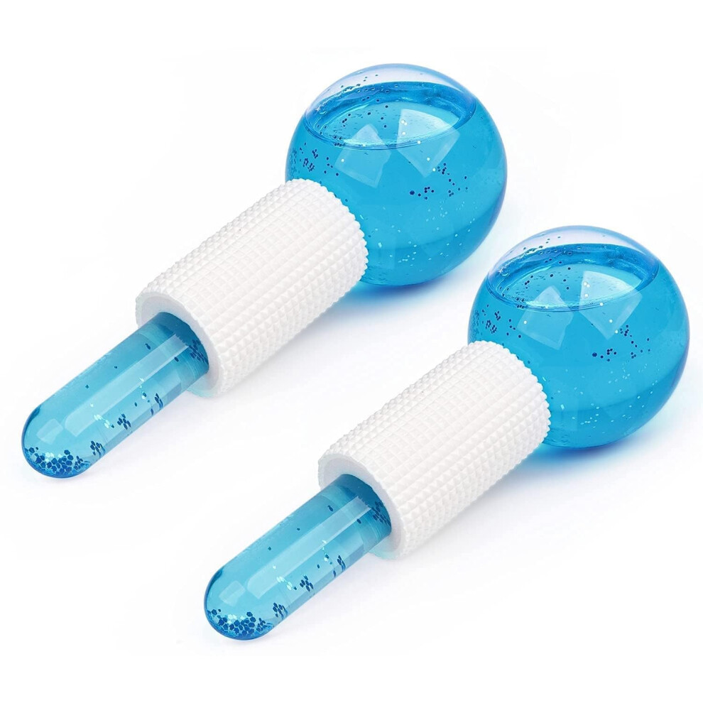 Facial Ice Globes Cooling Massage Tools to Reduce Puffiness Tighten Skin Minimize Pores Skincare