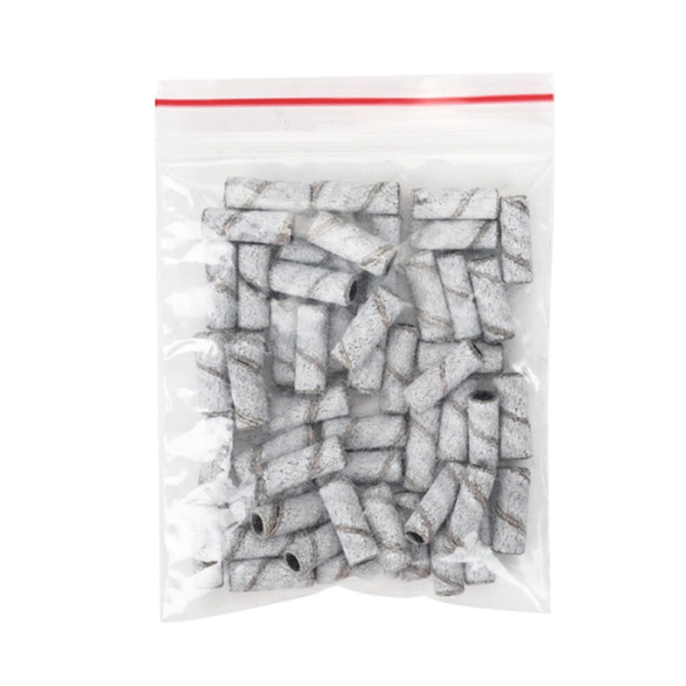 Nail Drill Sanding Bands 80 120 150 180 240 Grit with Stainless Core Bits for Smooth Precision Manicure