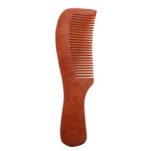 Wide Tooth Sandalwood Hair Comb for Women, AntiStatic Scalp Massage and Gentle Detangling
