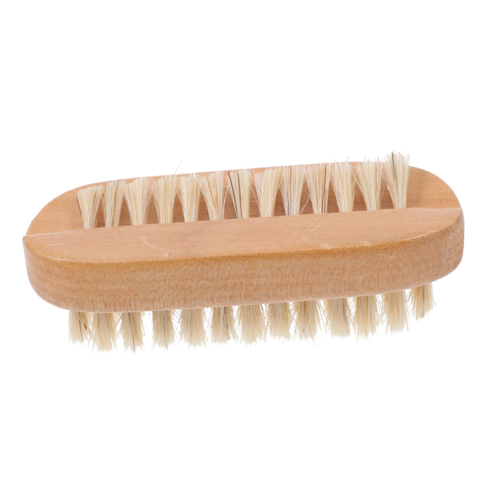 Professional Nail Cleaning Brush for Manicure Pedicure with Gentle Bristles and Ergonomic Grip