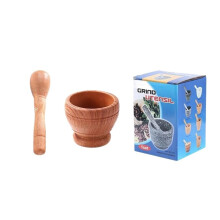 Resin Mortar and Pestle Set with Manual Coffee Grinder, Durable Kitchen Tool for Herbs and Spices