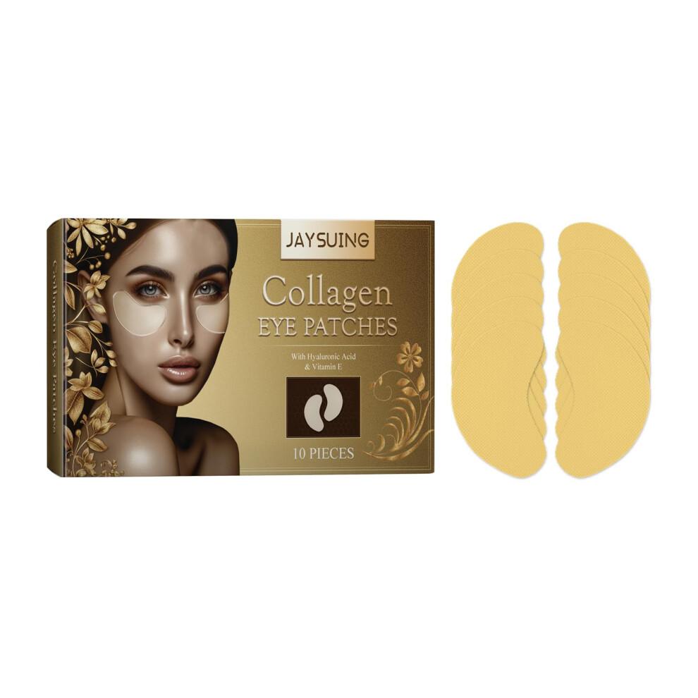 Dark Under Eye Patches With Collagen For Circles, Puffiness And Wrinkles, Deep Hydration Treatment