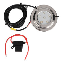 Underwater Light Marine Grade Stainless Steel 316, High Power LED Waterproof IP68 for Boats and Swimming Pools with Overheat Protection Pool