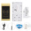 Bluetooth Drawer Locks for Diverse Settings, Rust-Resistant Alloy and PC Construction with High Sensitivity Smart Electronic Induction Lock, Golden 1