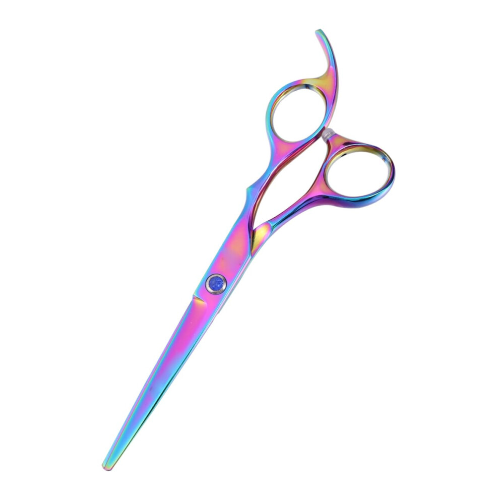 Hairdressing Scissors Stainless Steel Professional Barber Shears Ergonomic Grip Flat Blade for Salon and Home