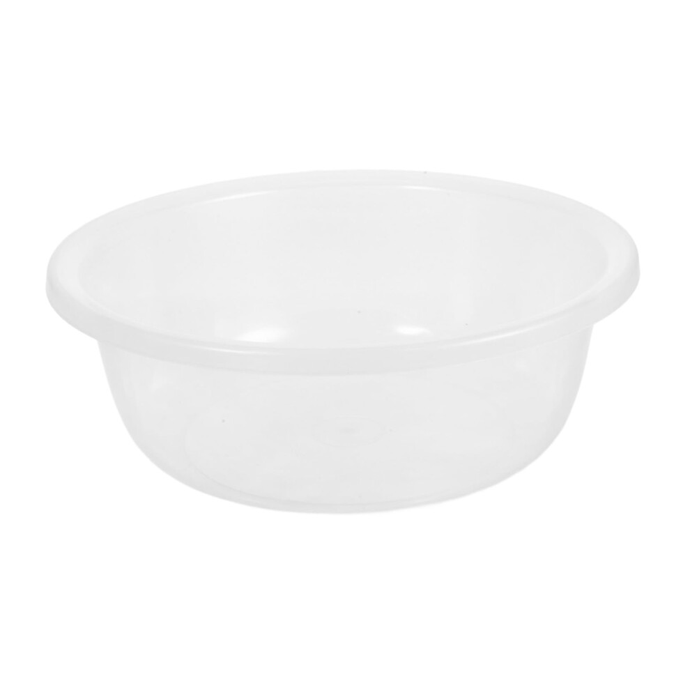 Transparent Foot Bath Basin for Kids with Large Capacity Plastic Wash Tub and ChildSafe Rounded Edges