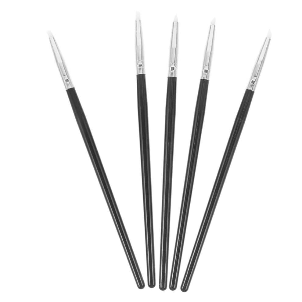 Nail Art Carving Pen Set 5pcs Professional 3D Sculpture Modeling and Gel Shaping Tools