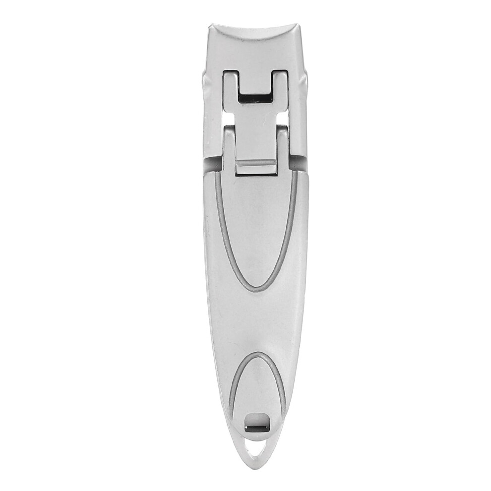 Stainless Steel Nail Clipper Ultra Thin Arc Jaw AntiSplash Design for Fingernails and Toenails