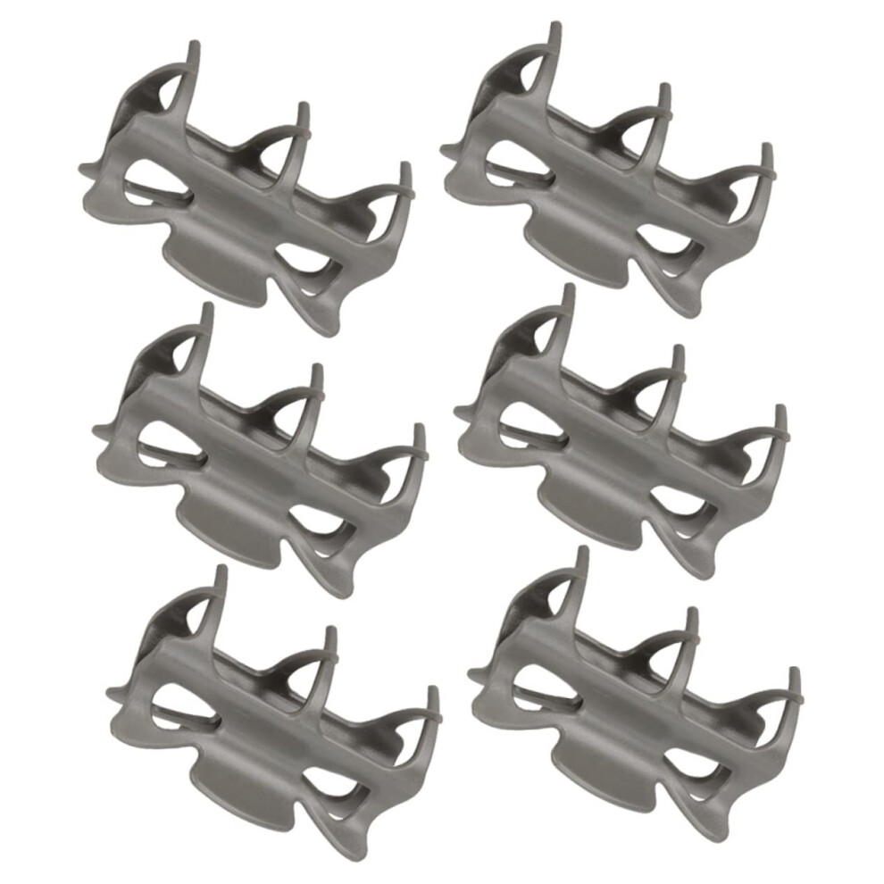 6pcs Hot Roller Clips Insulated Hair Curler Clips for Styling Thick Hair Secure Grip