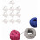 10 Pieces Sewing Templates Finger Ruler Set for Quilting, Patchwork, and Tailoring Aids 2