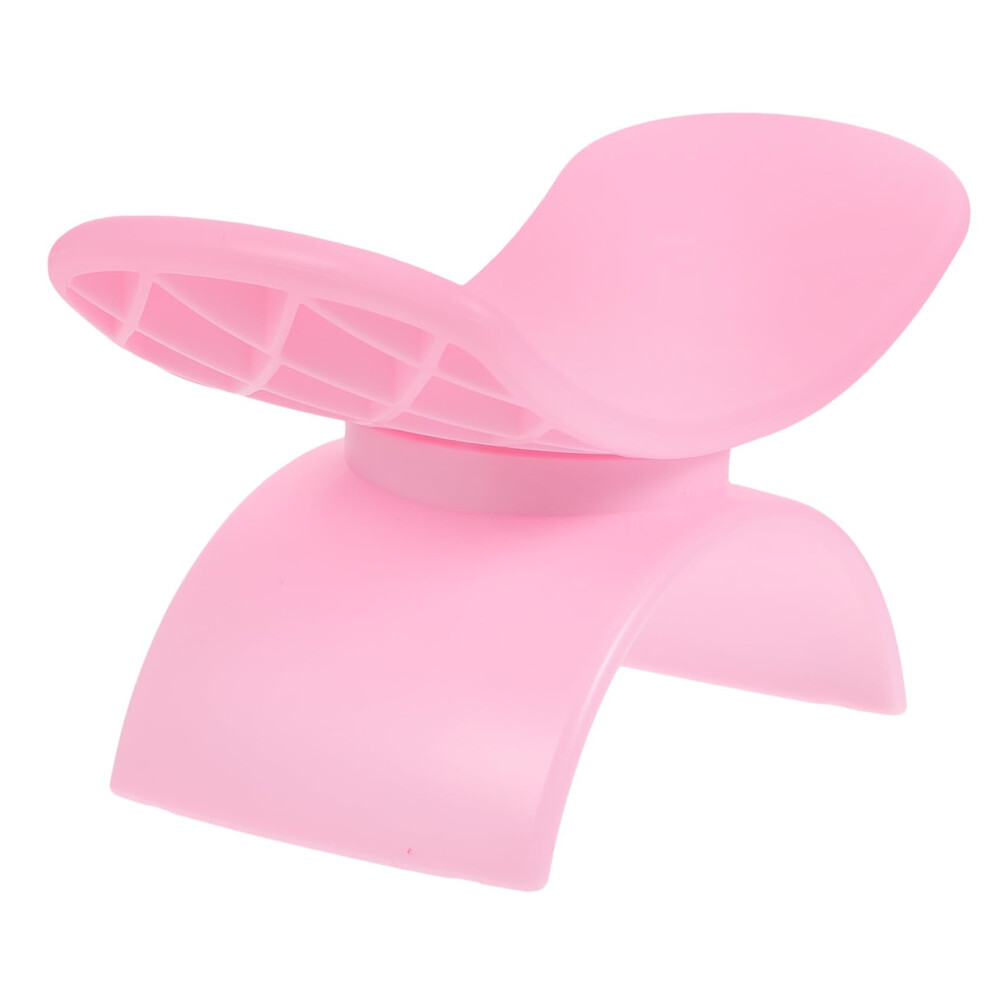 Nail Arm Rest Ergonomic UShaped Support Leather Cushion for Manicure and Nail Art Salon