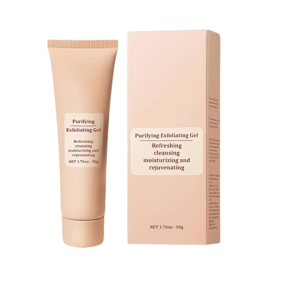 Purifying Face Exfoliating Gel Gentle Hydrating Formula Improves Skin Texture 1.76fl Oz