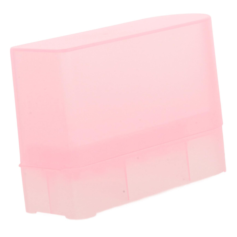 Nail Drill Bit Holder with Dustproof Cover, Plastic Storage Case for Manicure Grinding Heads