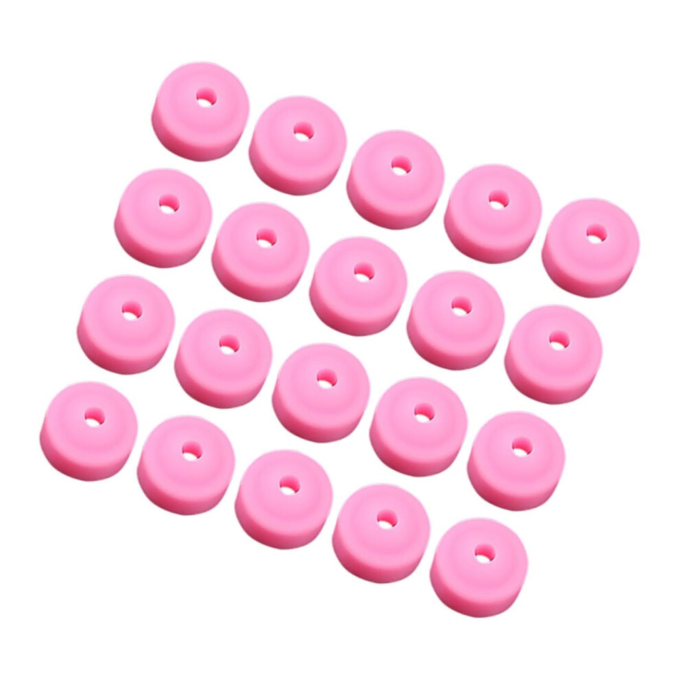 20pcs Silicone Nail Drill Dust Cover Caps and Bit Holder for Dust Protection and Quick Replacement