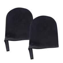 2pcs Self Tanning Mitts for Face and Body with Even Coverage and Back Applicator Band