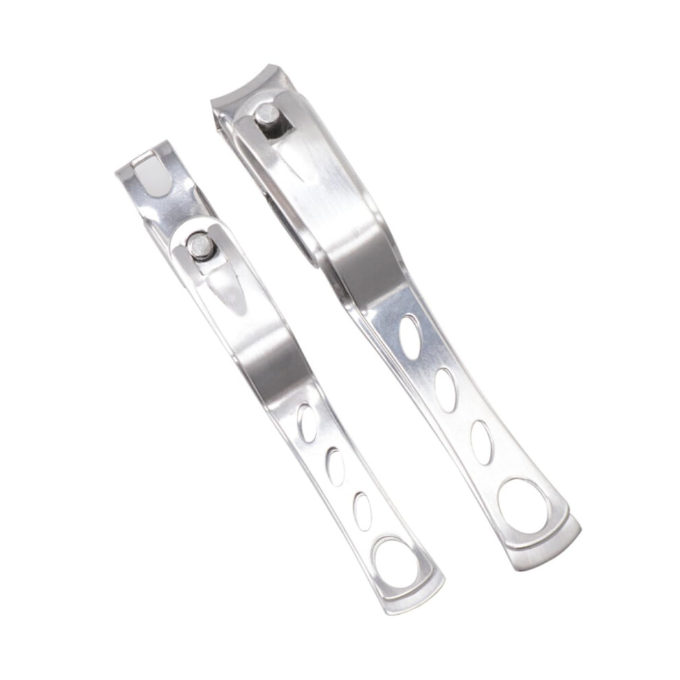 4pcs Nail Clipper Set Stainless Steel Manicure and Pedicure Kit with Ergonomic Grip