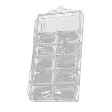 100pcs Nail Extension Forms with Accurate Scale for Gel and Acrylic, Reusable Nail Art Molds