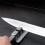 Knife Sharpener with Ergonomic Stainless Steel Design for Quick Home Kitchen Use 3