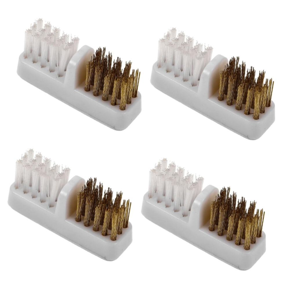 Nail Drill Bit Cleaning Brush Set, Ergonomic Grip, Deep Clean for Manicure and Pedicure