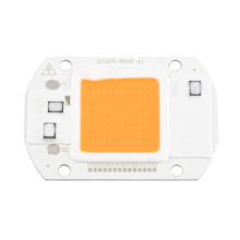 Warm White Cob Light For Indoor Flowers, High Power Led Chip With Full Spectrum For Year-round Blooming