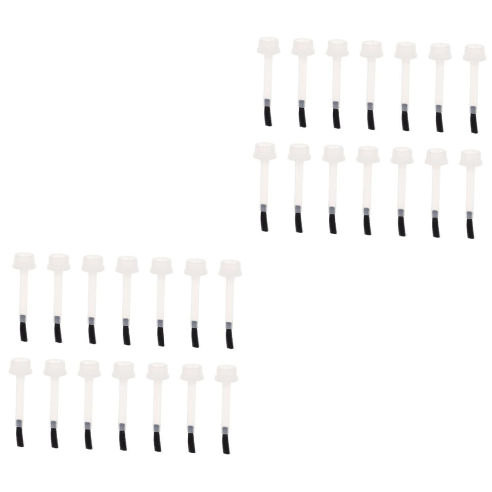 40pcs Gel Nail Brush Set with Replacement Heads for Precise Nail Art and Fine Detail Designs