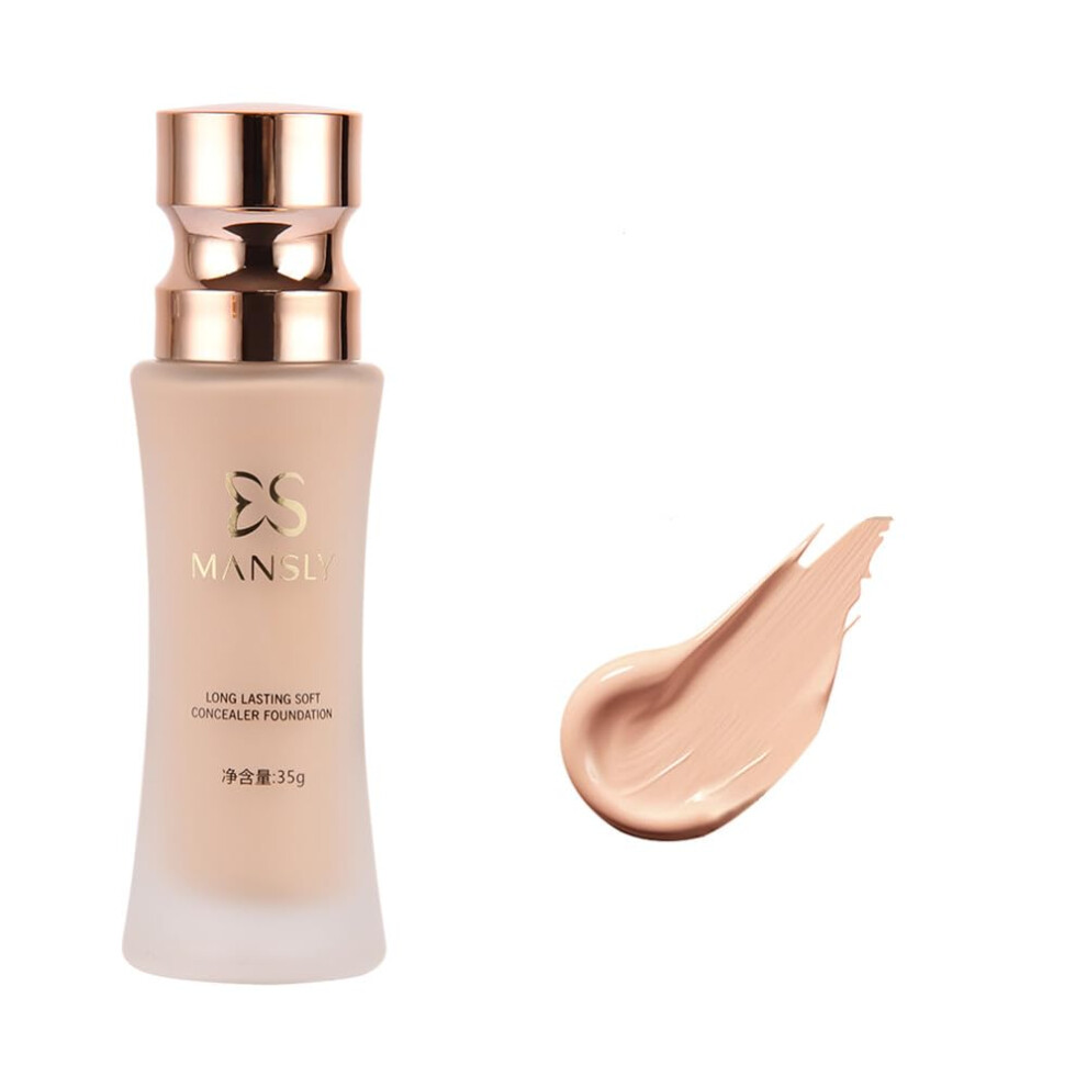 Full Coverage Matte Liquid Foundation 02 M, Long Lasting Lightweight Waterproof Makeup for All Skin Types-image-OPC-PQSRMDB-NEW