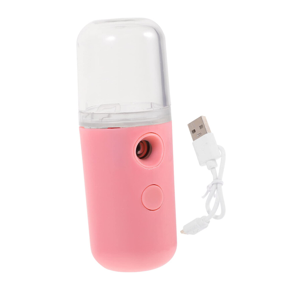 Nano Facial Steamer USB Rechargeable Handheld Hydrating Mist Sprayer for Travel and Home Use