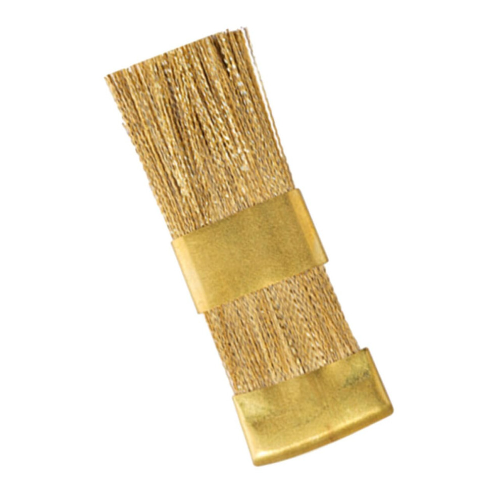 Nail Drill Cleaning Brush with Stable Copper Bristles for Effective Dust Removal and Salon Home Use