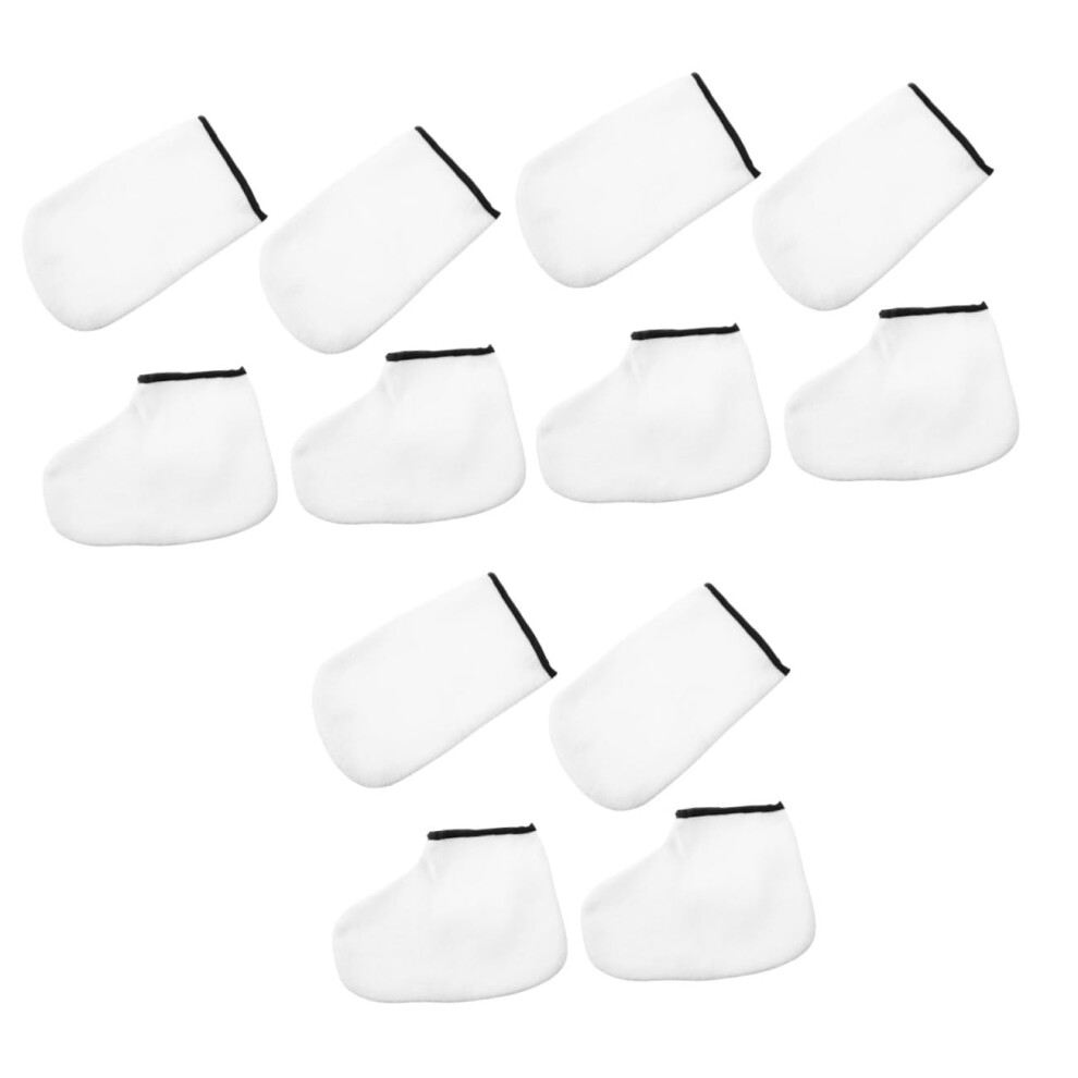 Paraffin Wax Mitts and Booties Spa Set with Deep Heat Retention for Hand and Foot Moisturizing