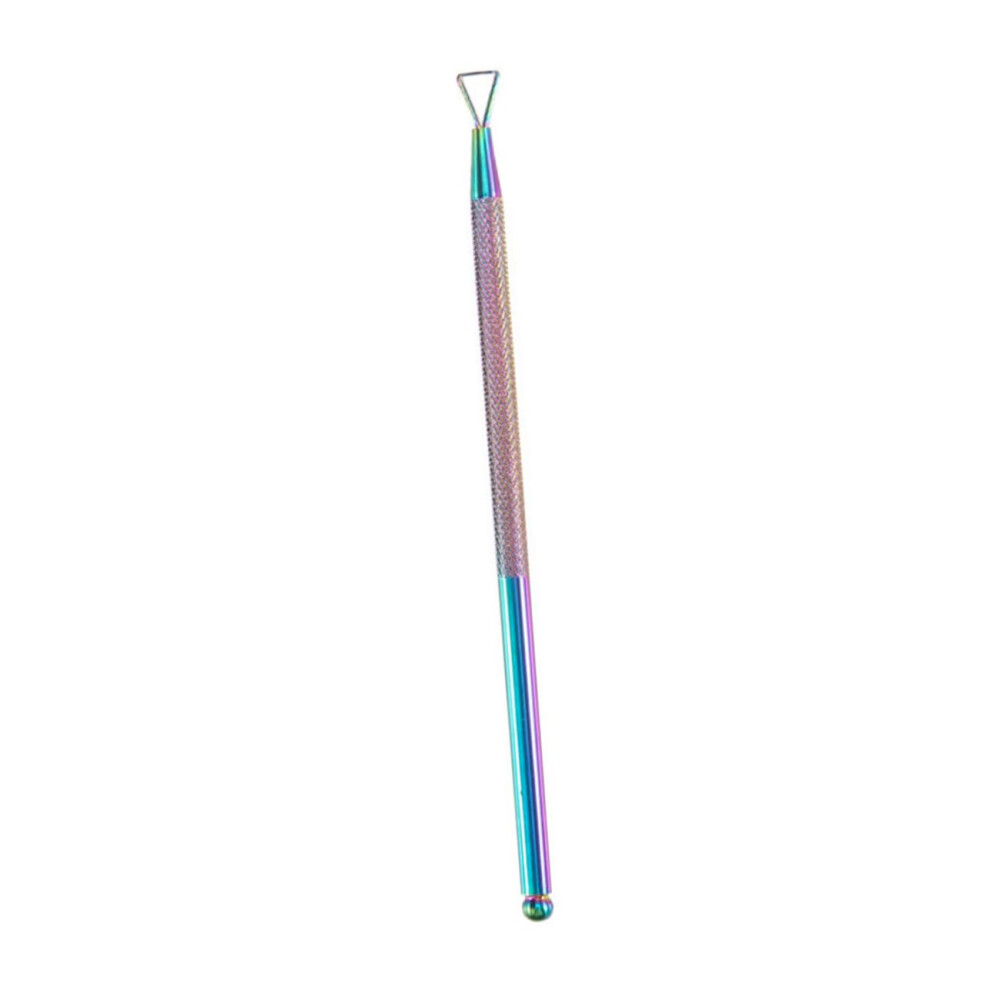 Professional Cuticle Pusher and Trimmer for Precise Gel Polish Removal Manicure Pedicure Tool