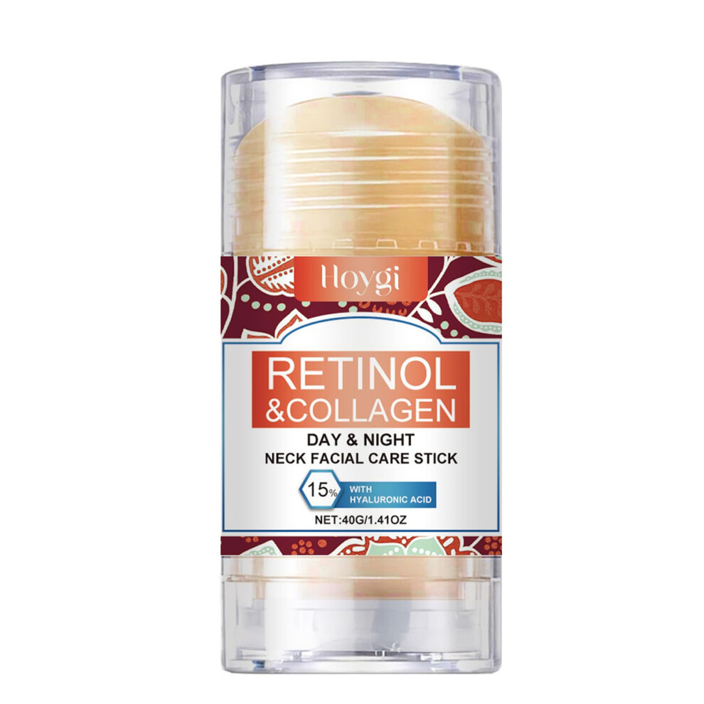 Cream Neck Firming Stick With Retinol And Collagen For Antiaging, Wrinkle Smoothing, Hydration 1.41 Oz