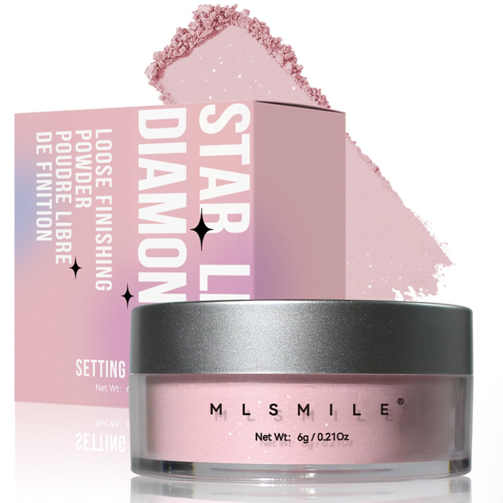 Pink Blurring Setting Powder Oil Control Longlasting Soft Matte Face Powder For All Skin Tones