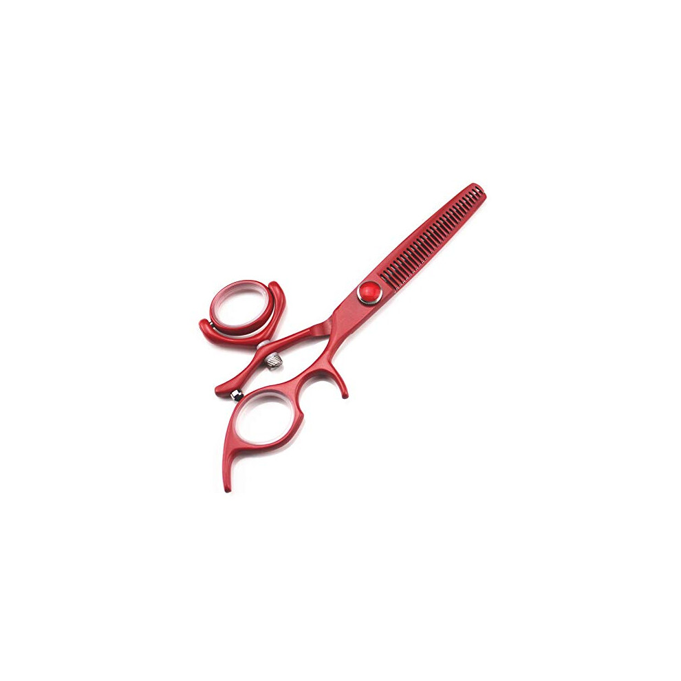 Professional Hair Cutting Scissors 6 Inch Swivel Thumb Japan 440c Barber Thinning Shears