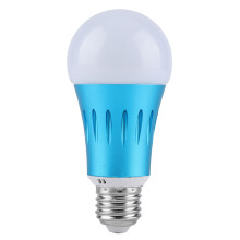 Smart Dimmable Light Bulb, Vibrant Mood Setter For Your Smart Home, Featuring 16 Million Color Options, E27 Base, 7W, WiFi Control, Voice Activated,