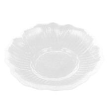 Glass Tea Saucer and Coaster, Transparent Round, Heat Resistant, Scratch Protection, Serving Snacks