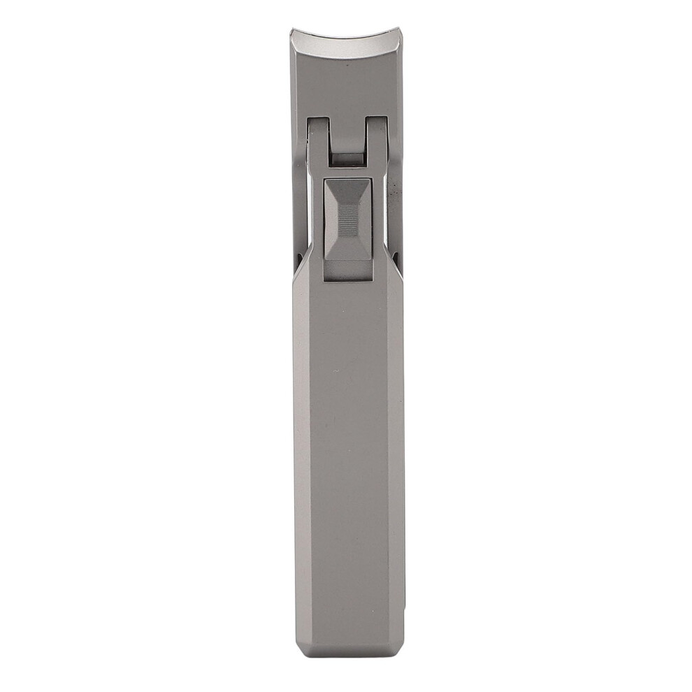 Stainless Steel Nail Clipper for Thick Nails with Wide Opening Blades and Ergonomic NonâSlip Grip