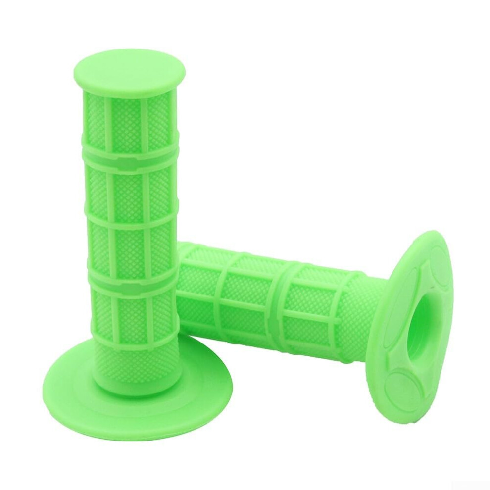Motorcycle Handlebar Grips 22Mm Nonslip Soft Silicone Covers For Scooter And Bike, Light/Green 9450606127600