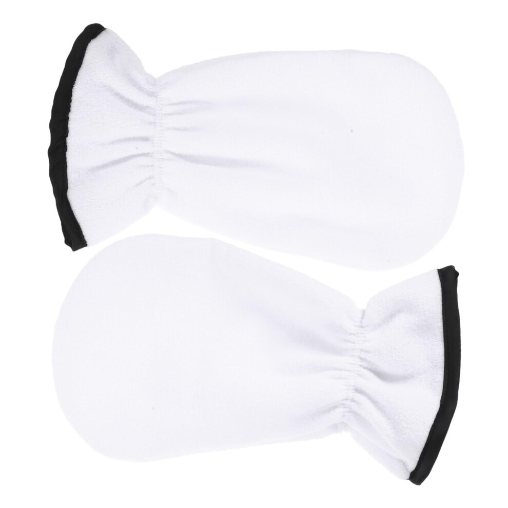 Paraffin Wax Hand Gloves for Deep Hydration and Heat Therapy, Reusable Spa Mitts for Dry Hands