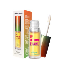 Lip Plumper Gloss Clear for Fuller Lips, Hydrating Balm Reduces Fine Lines and Chapped Lips