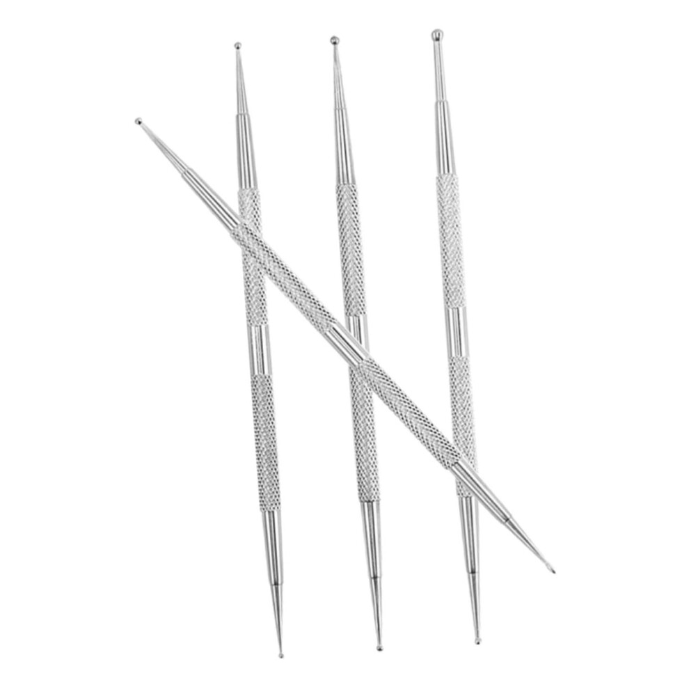 DualEnded Nail Rhinestone Picker and Dotting Tool Set of 4 for Precise Nail Art
